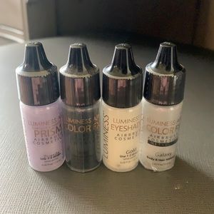 Luminess .25 ounce each, set of 4 bottles